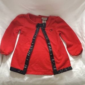 Girls Calvin Kline Jeans Top 24M